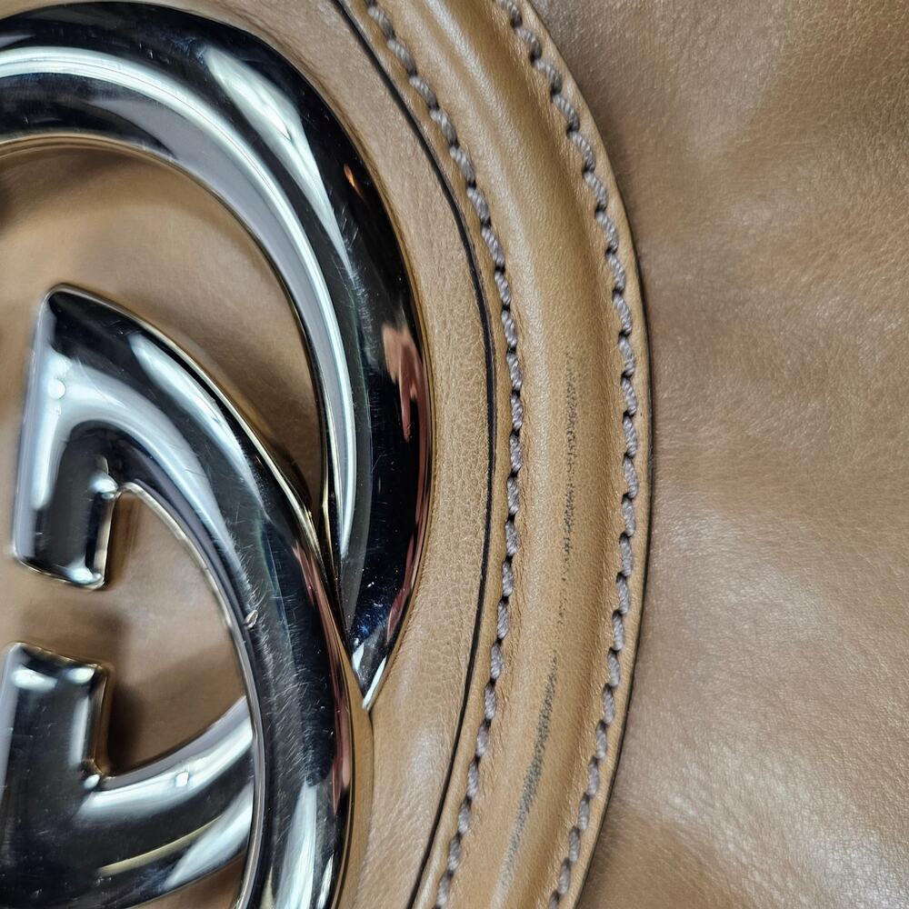 Gucci Britt Tassel Hobo Shoulder Bag Calfskin Leather - Picture 11 of 14